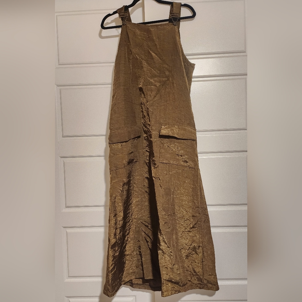 Elegant Brown Maxi Dress